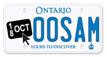 make my own licence plate